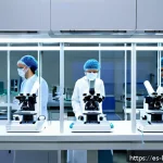재생의학 최신 동향 - A cutting-edge clinical laboratory in a modern Spanish hospital specializing in autologous stem cell...